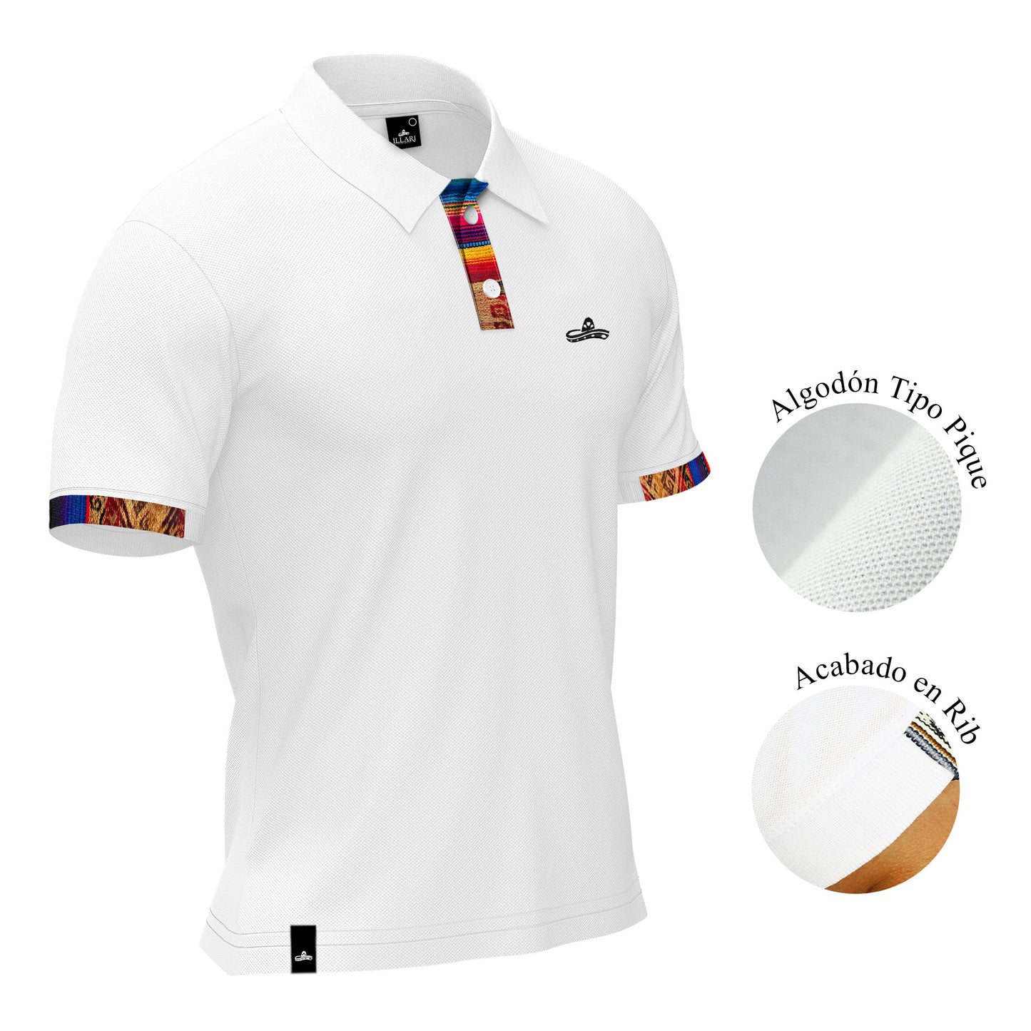 CAMISERO PALENQUE BLANCO