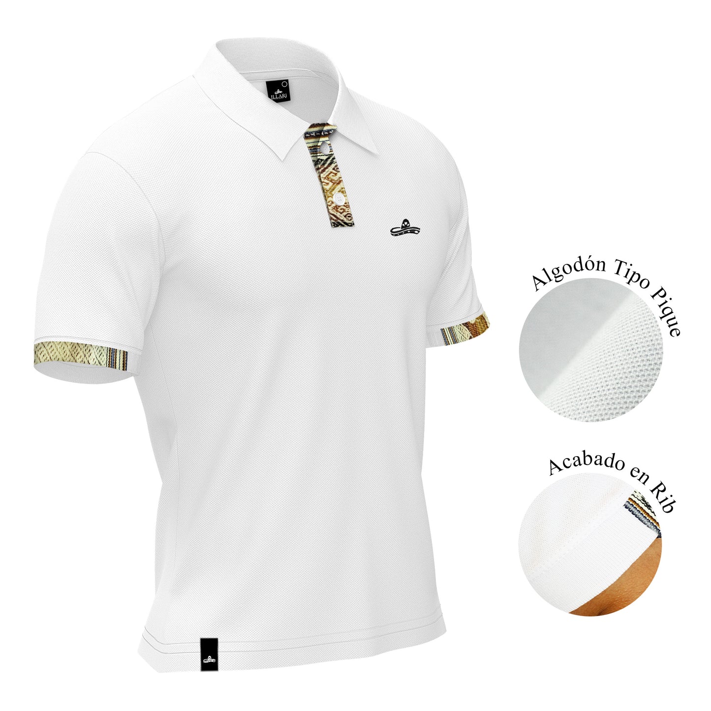 CAMISERO PALENQUE BLANCO