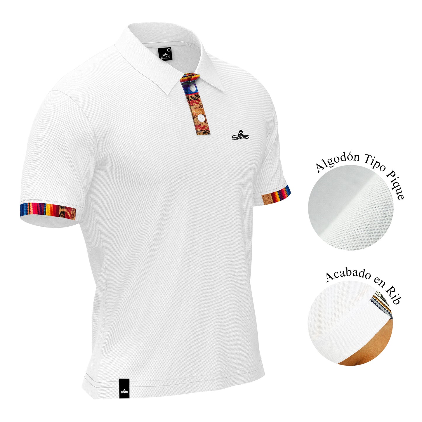 CAMISERO PALENQUE BLANCO