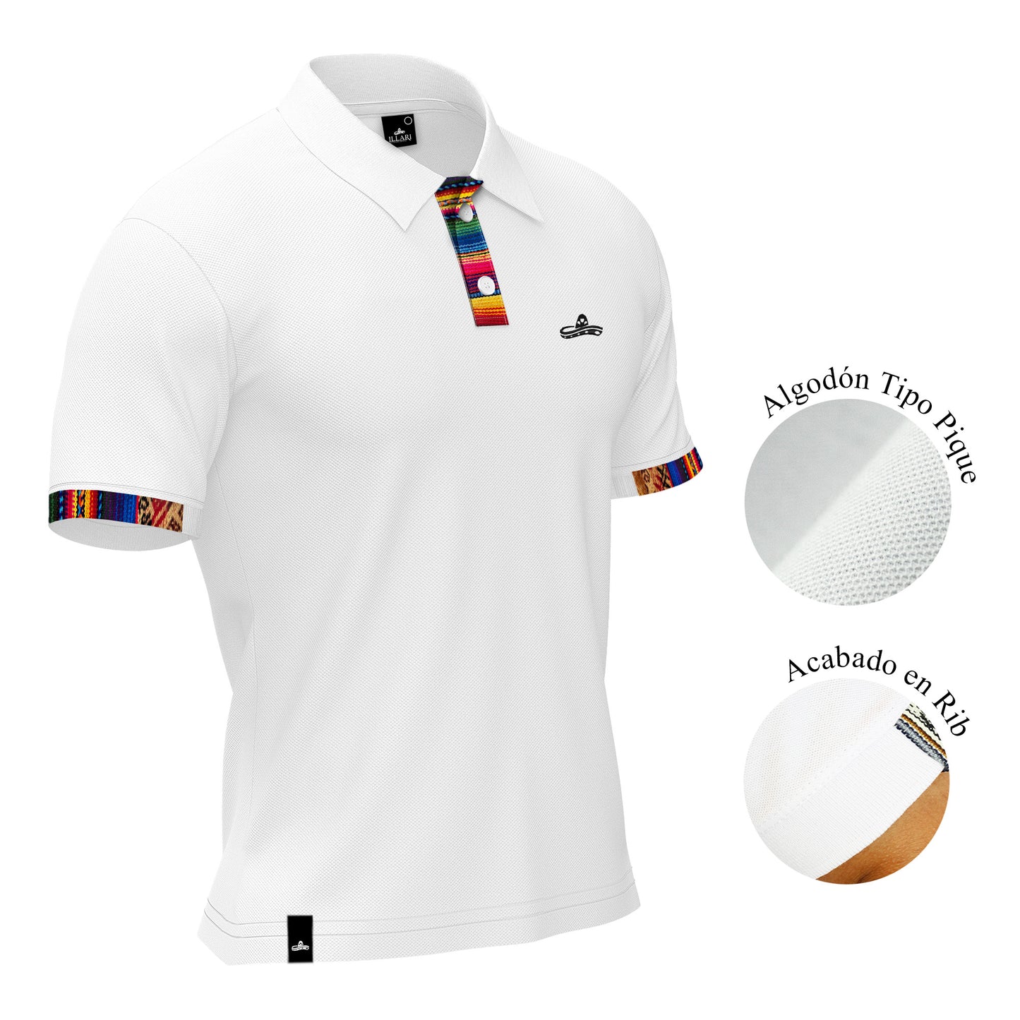 CAMISERO PALENQUE BLANCO