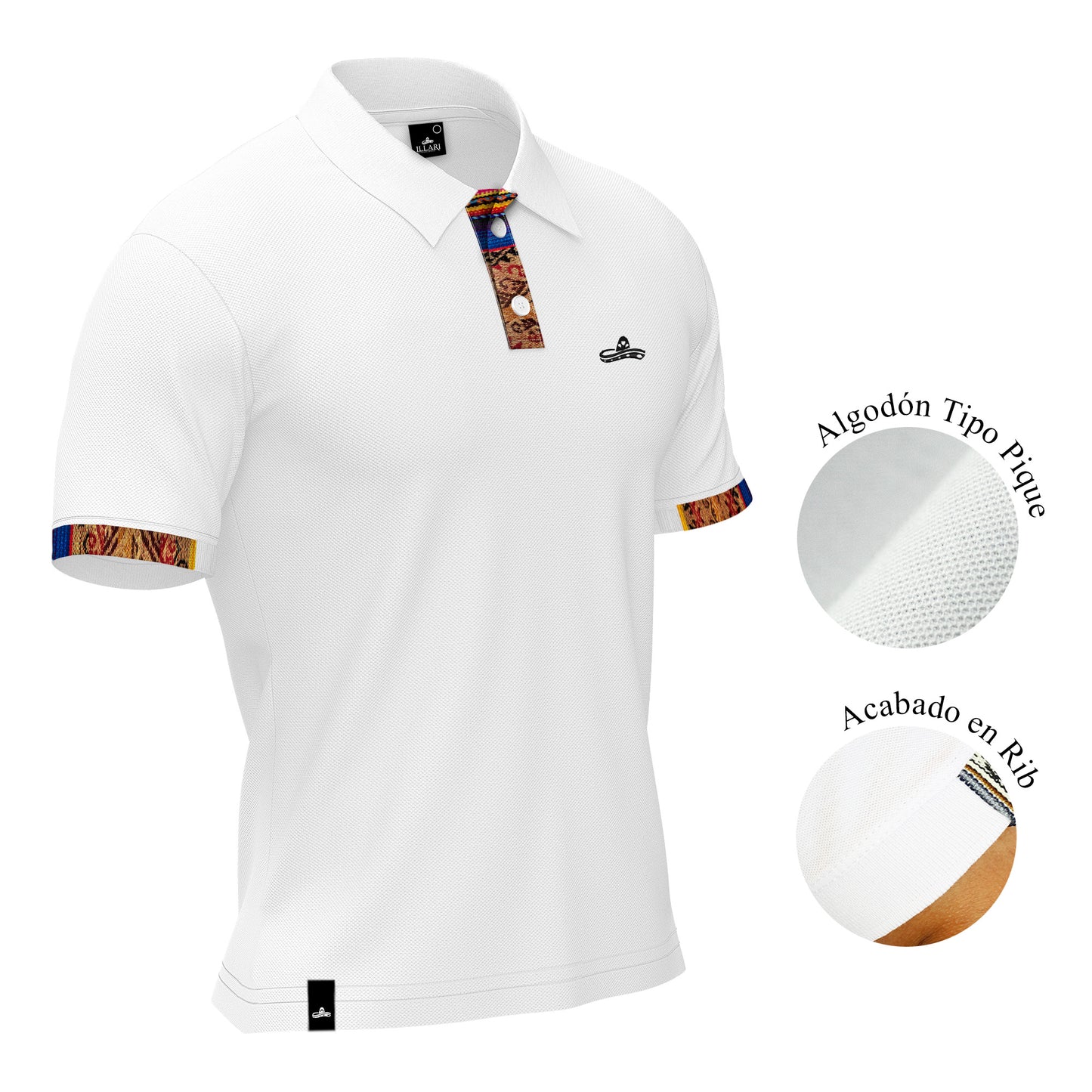 CAMISERO PALENQUE BLANCO