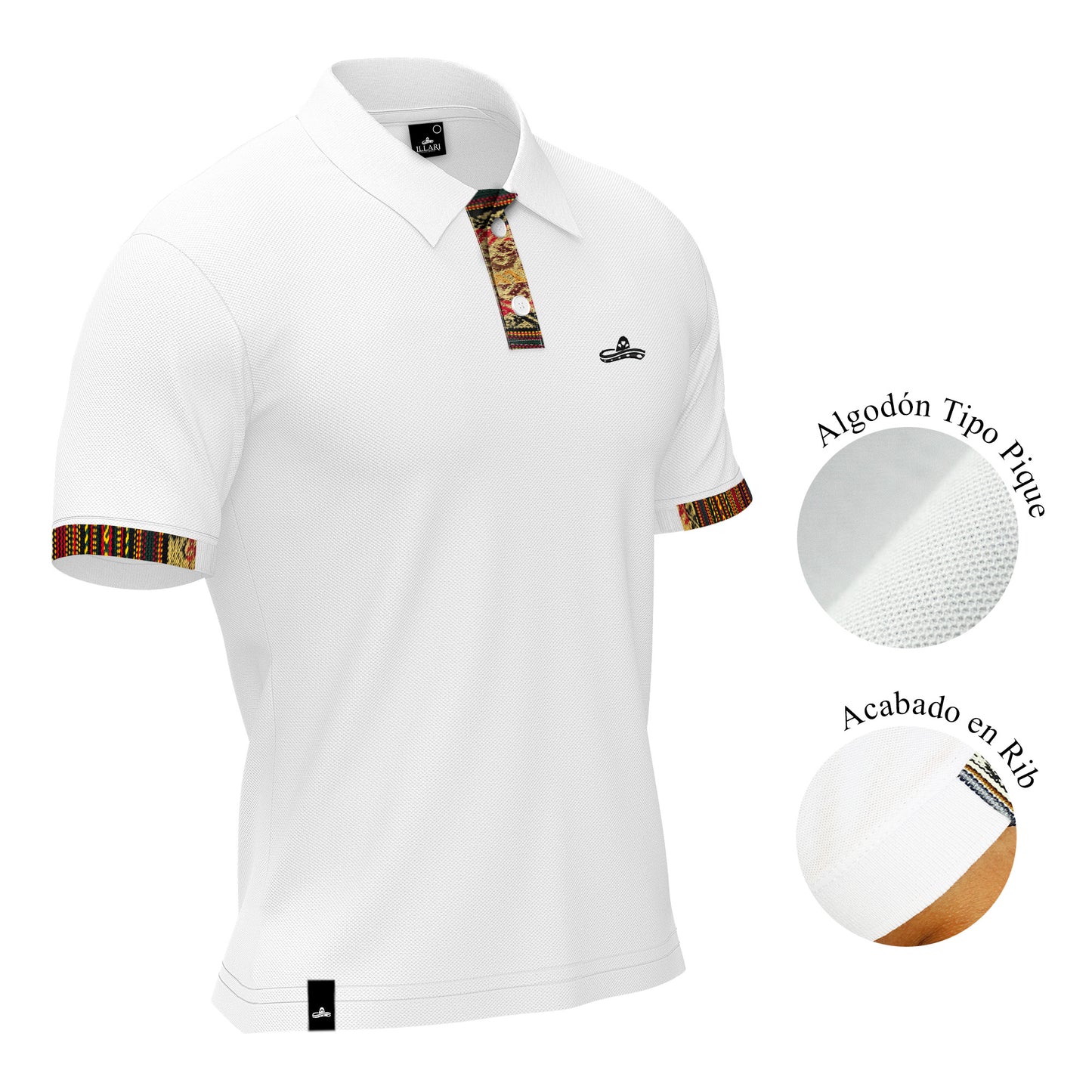 CAMISERO PALENQUE BLANCO