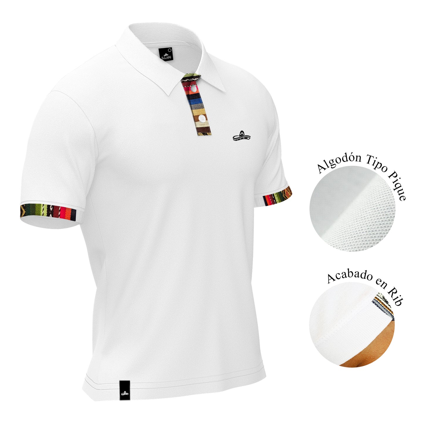 CAMISERO PALENQUE BLANCO