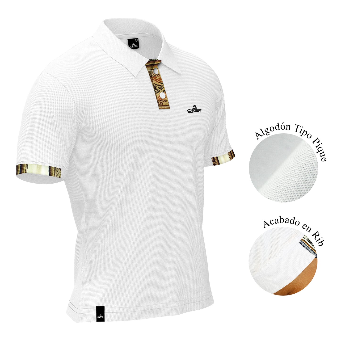 CAMISERO PALENQUE BLANCO