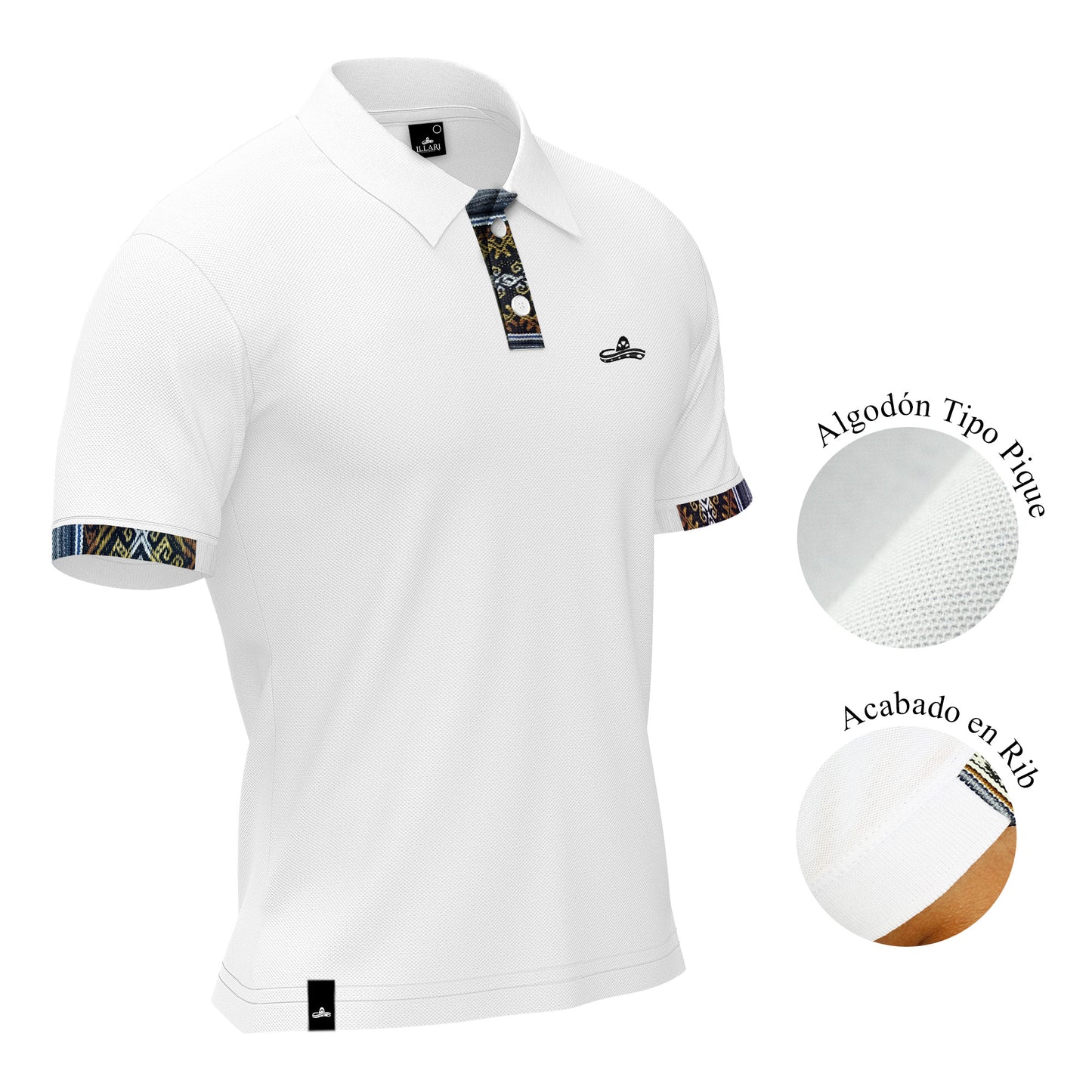 CAMISERO PALENQUE BLANCO