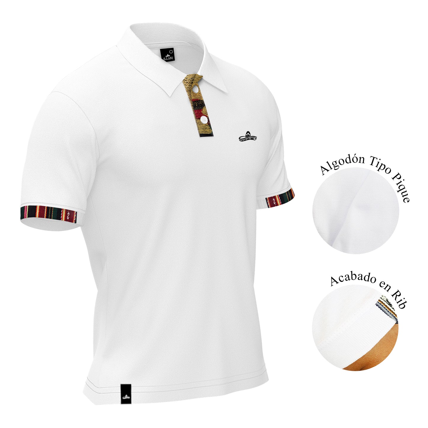 CAMISERO PALENQUE BLANCO