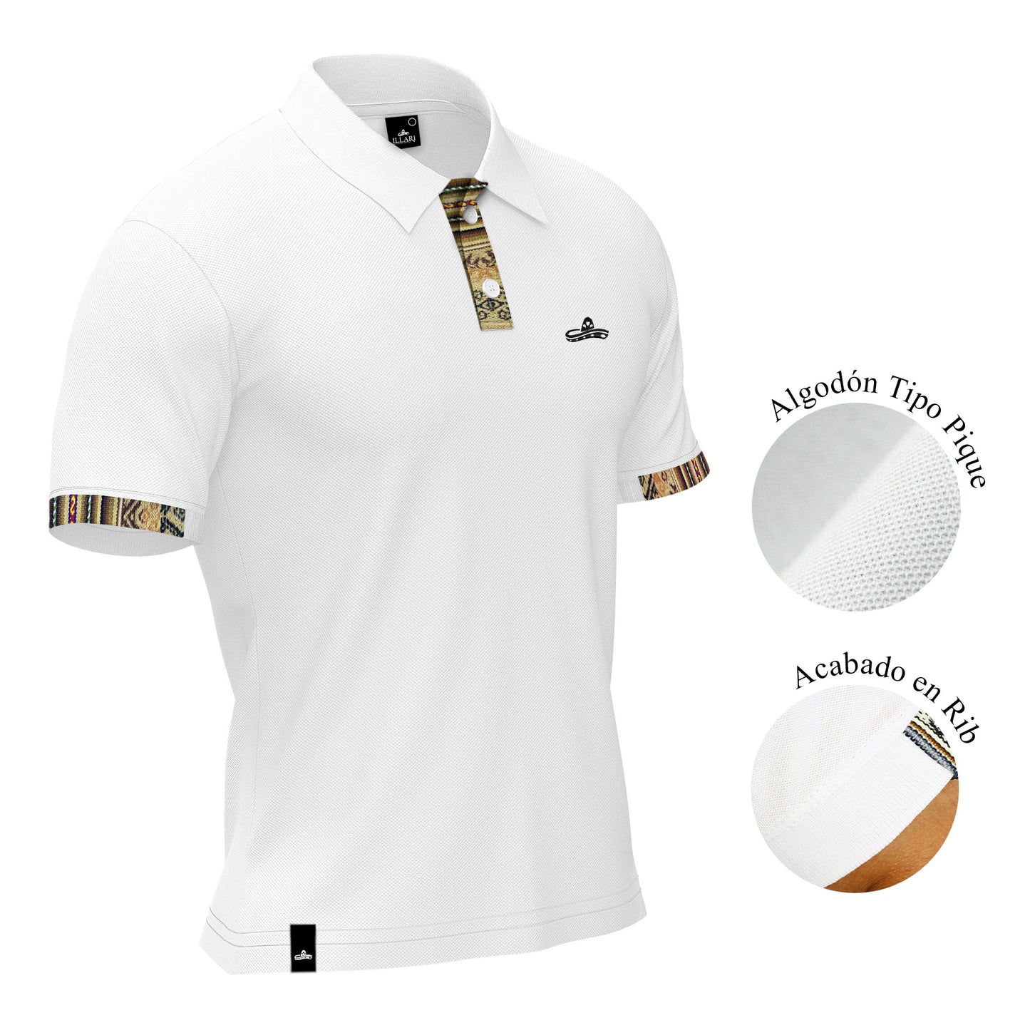 CAMISERO PALENQUE BLANCO