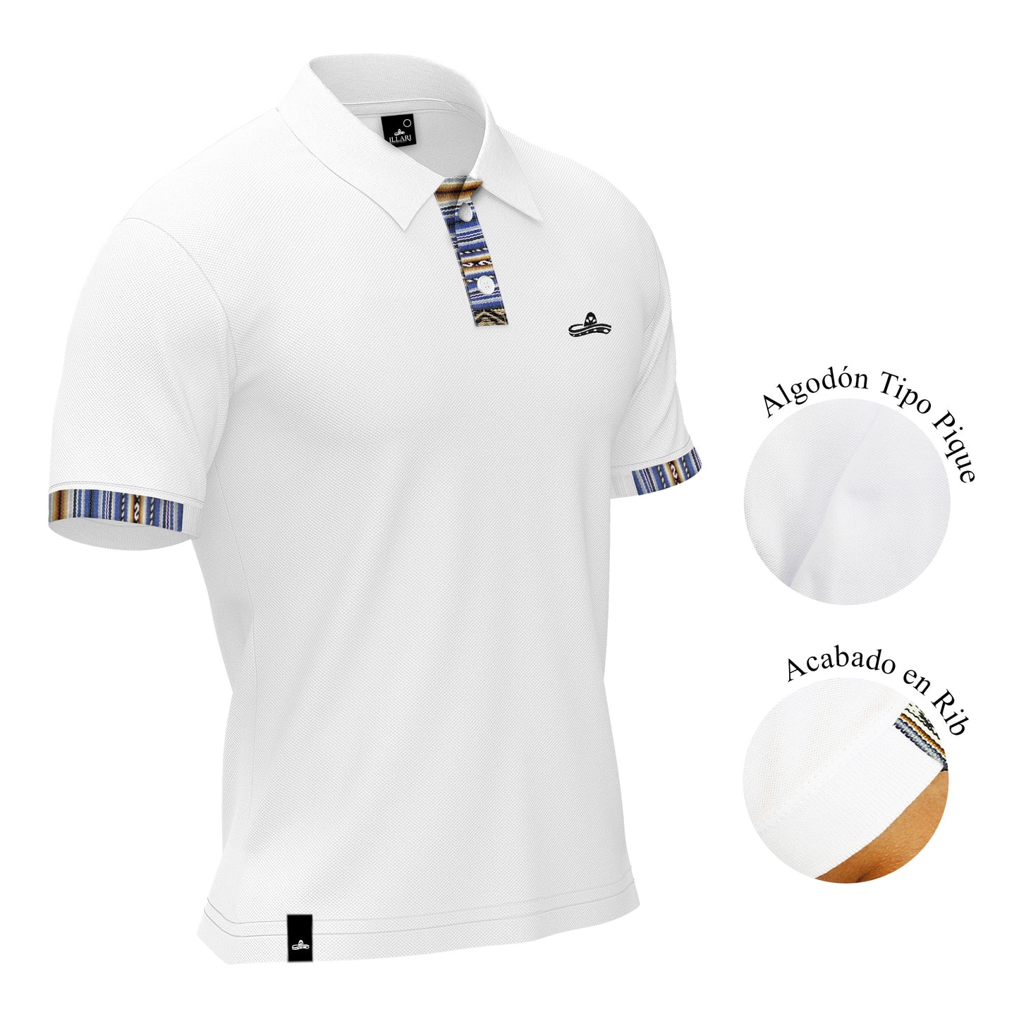 CAMISERO PALENQUE BLANCO