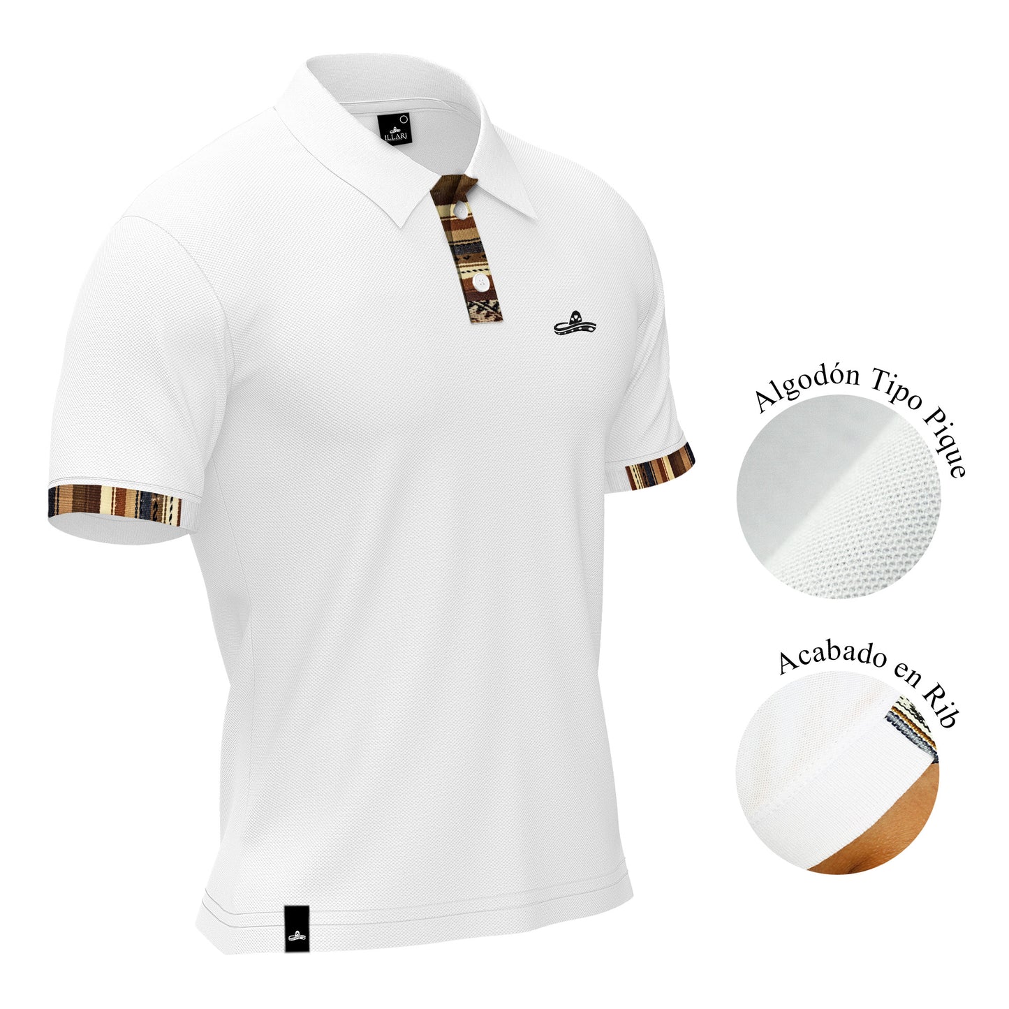 CAMISERO PALENQUE BLANCO