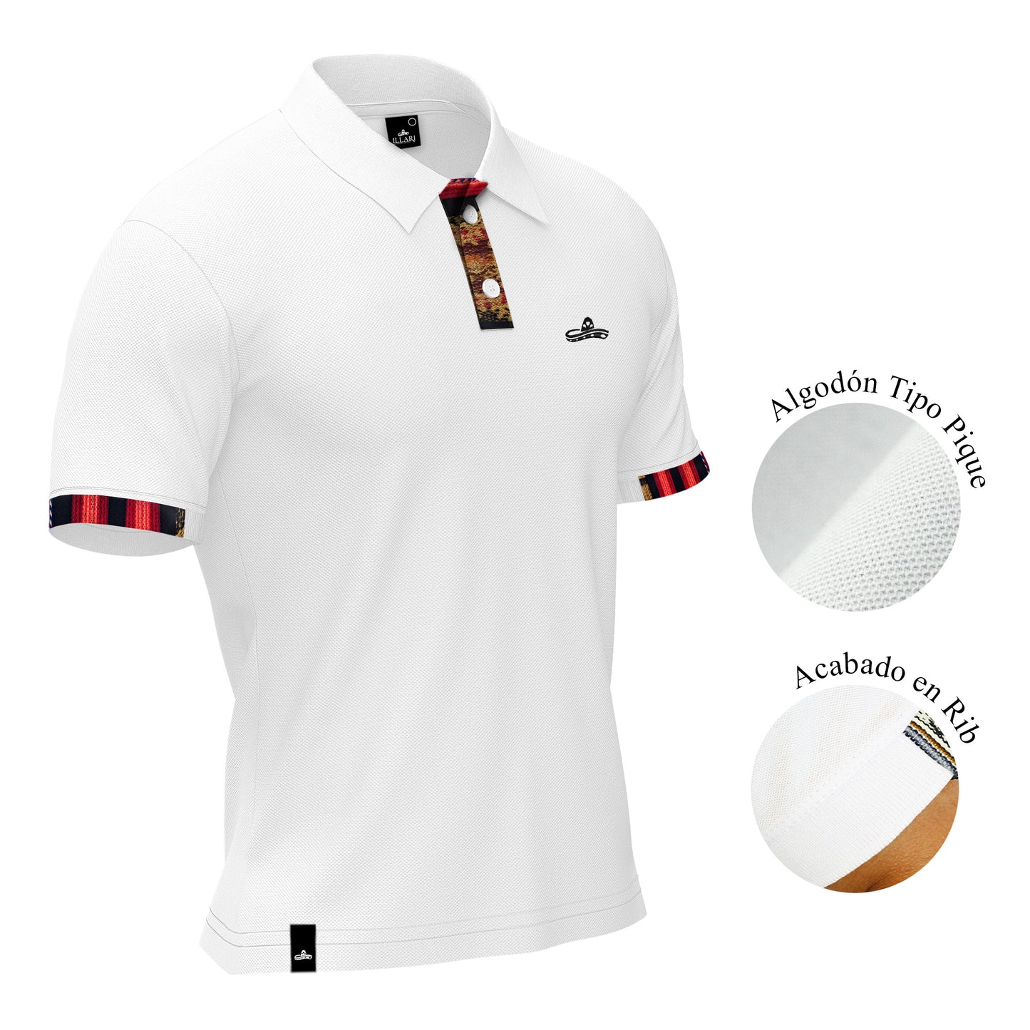 CAMISERO PALENQUE BLANCO