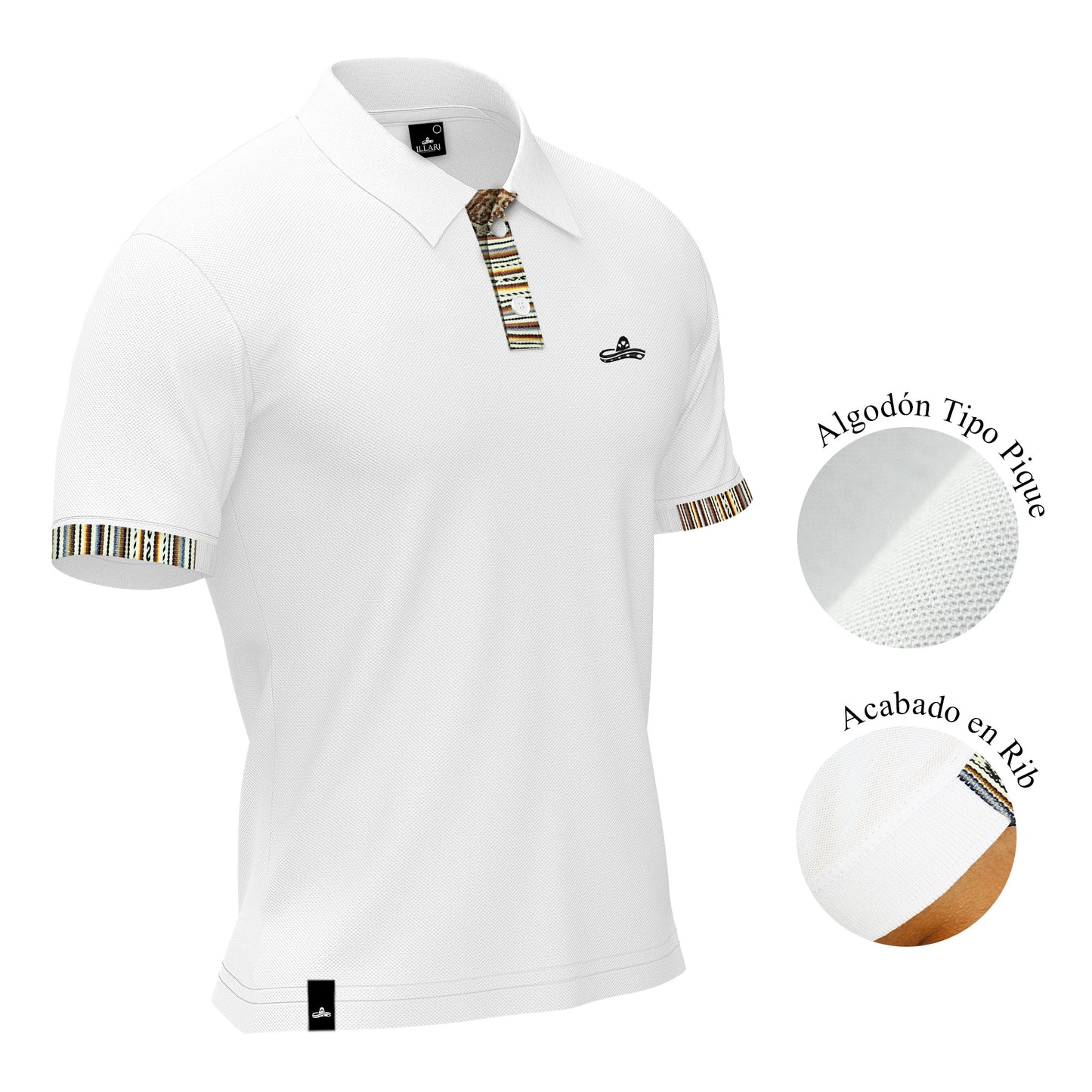 CAMISERO PALENQUE BLANCO