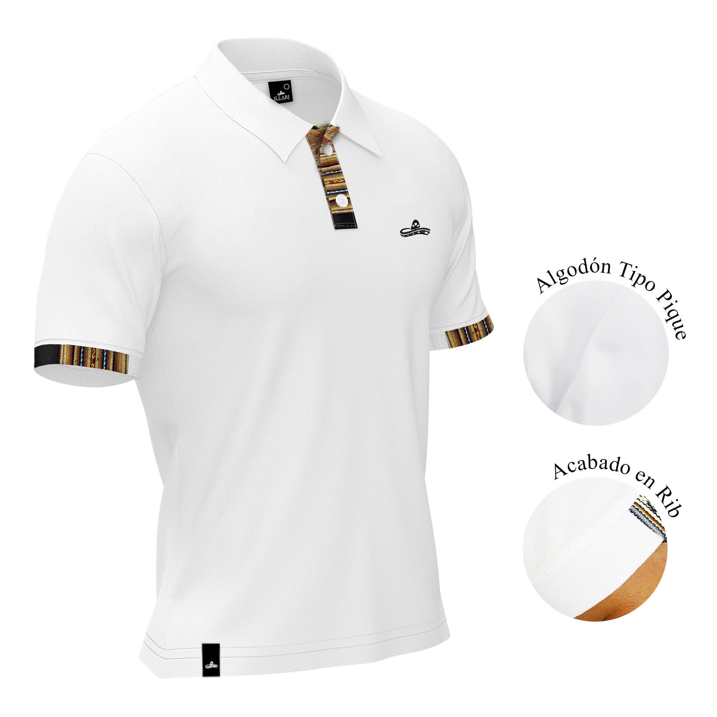 CAMISERO PALENQUE BLANCO