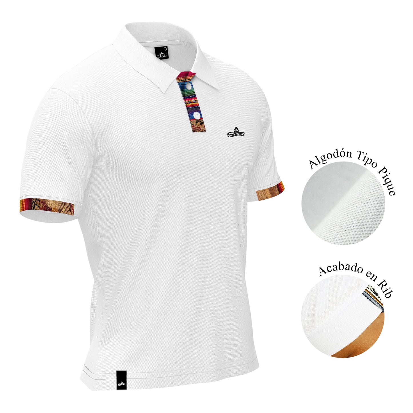 CAMISERO PALENQUE BLANCO