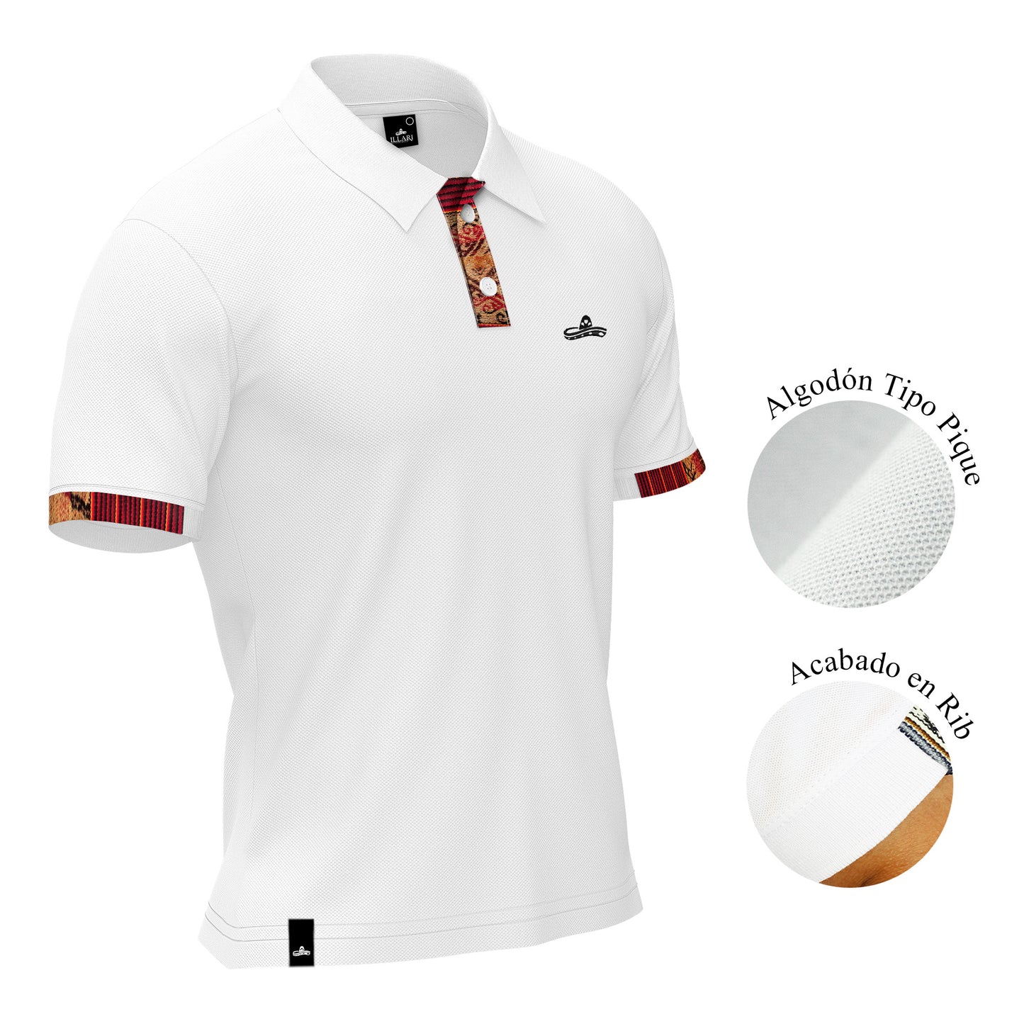 CAMISERO PALENQUE BLANCO