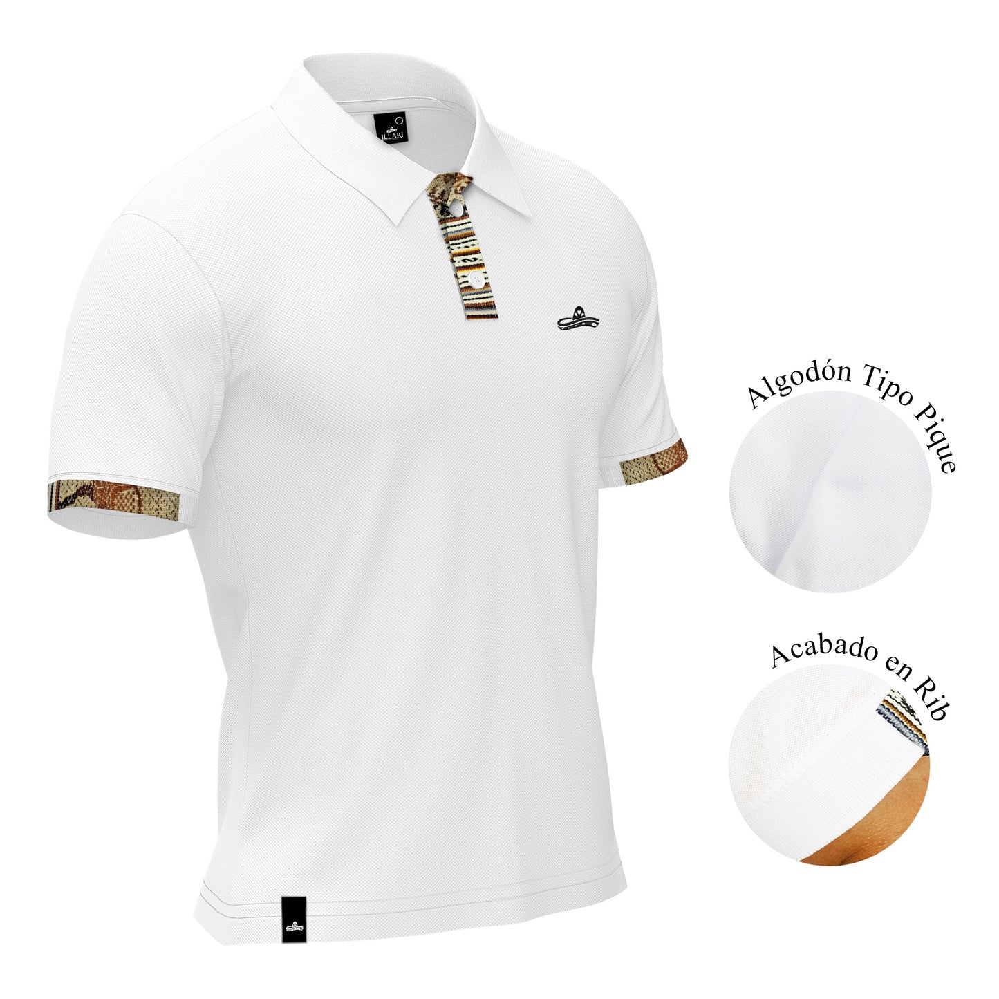 CAMISERO PALENQUE BLANCO