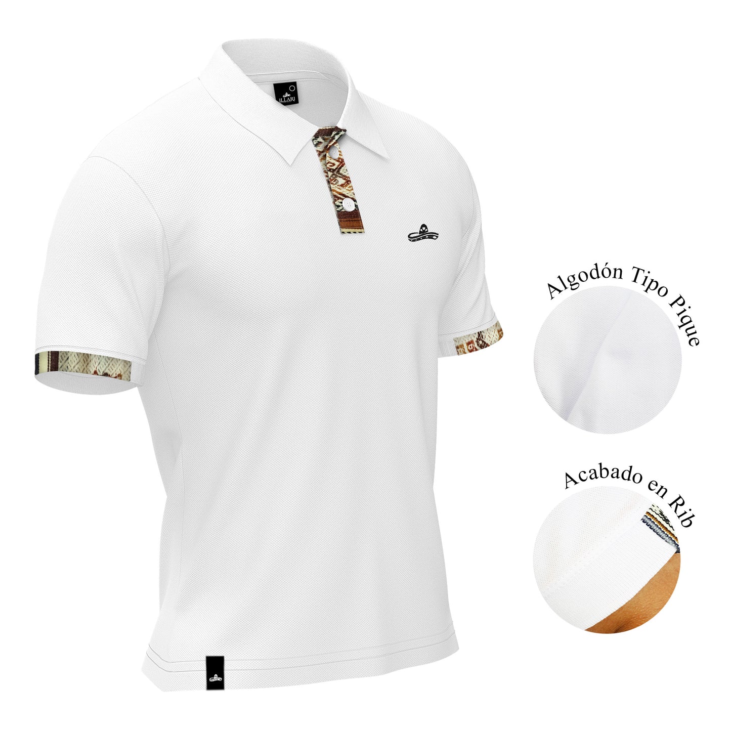 CAMISERO PALENQUE BLANCO