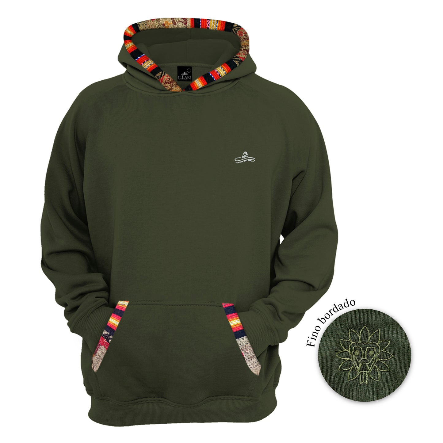 SUDADERA KUKULCAN VERDE