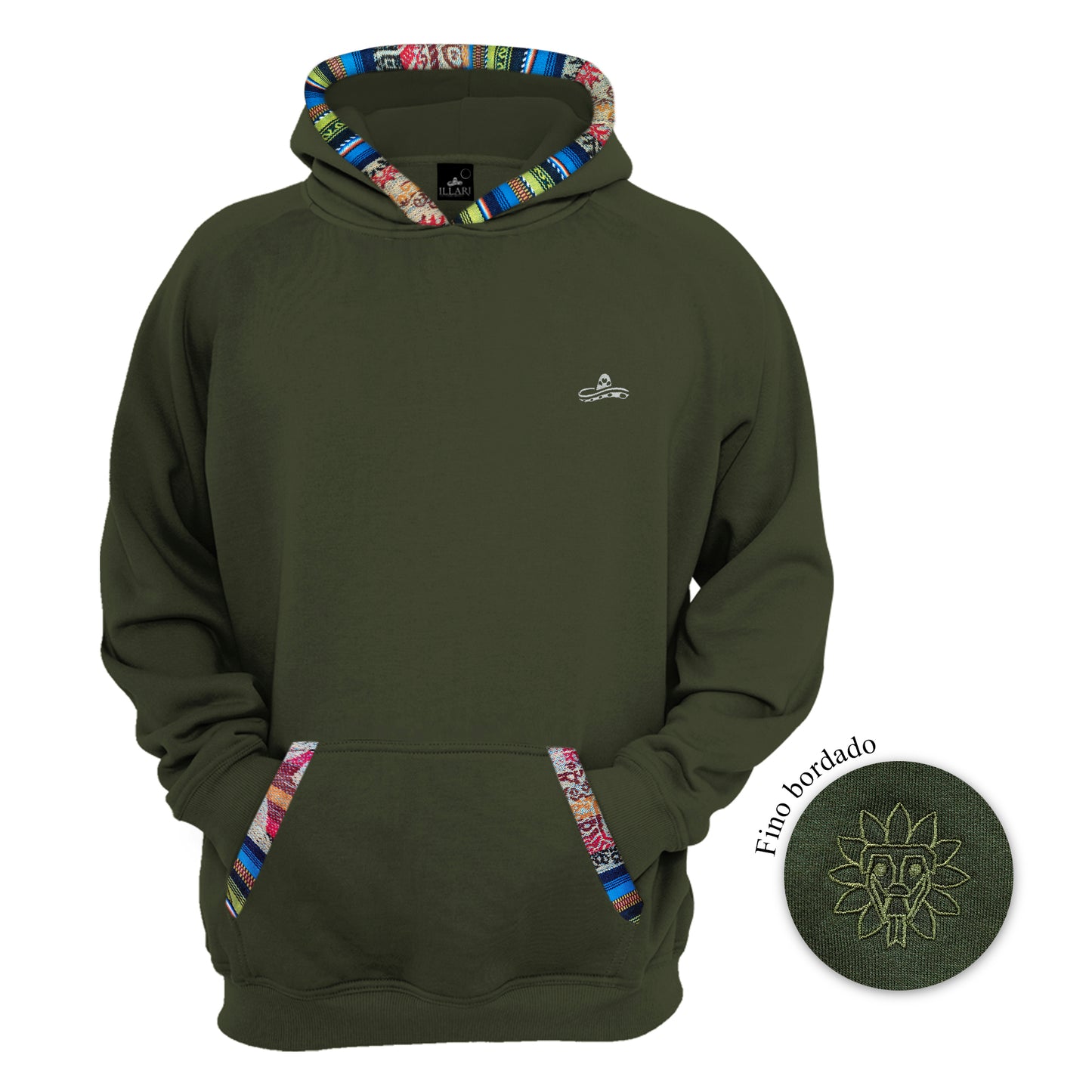 SUDADERA KUKULCAN VERDE