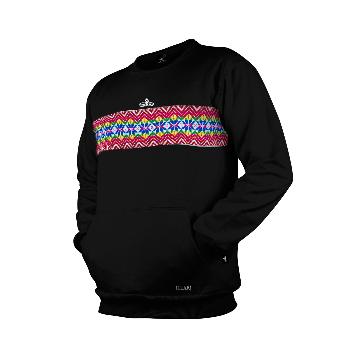 SUDADERA TEOTIHUACÁN NEGRO