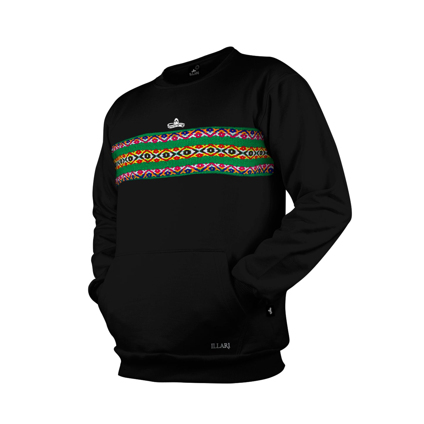 SUDADERA TEOTIHUACÁN NEGRO