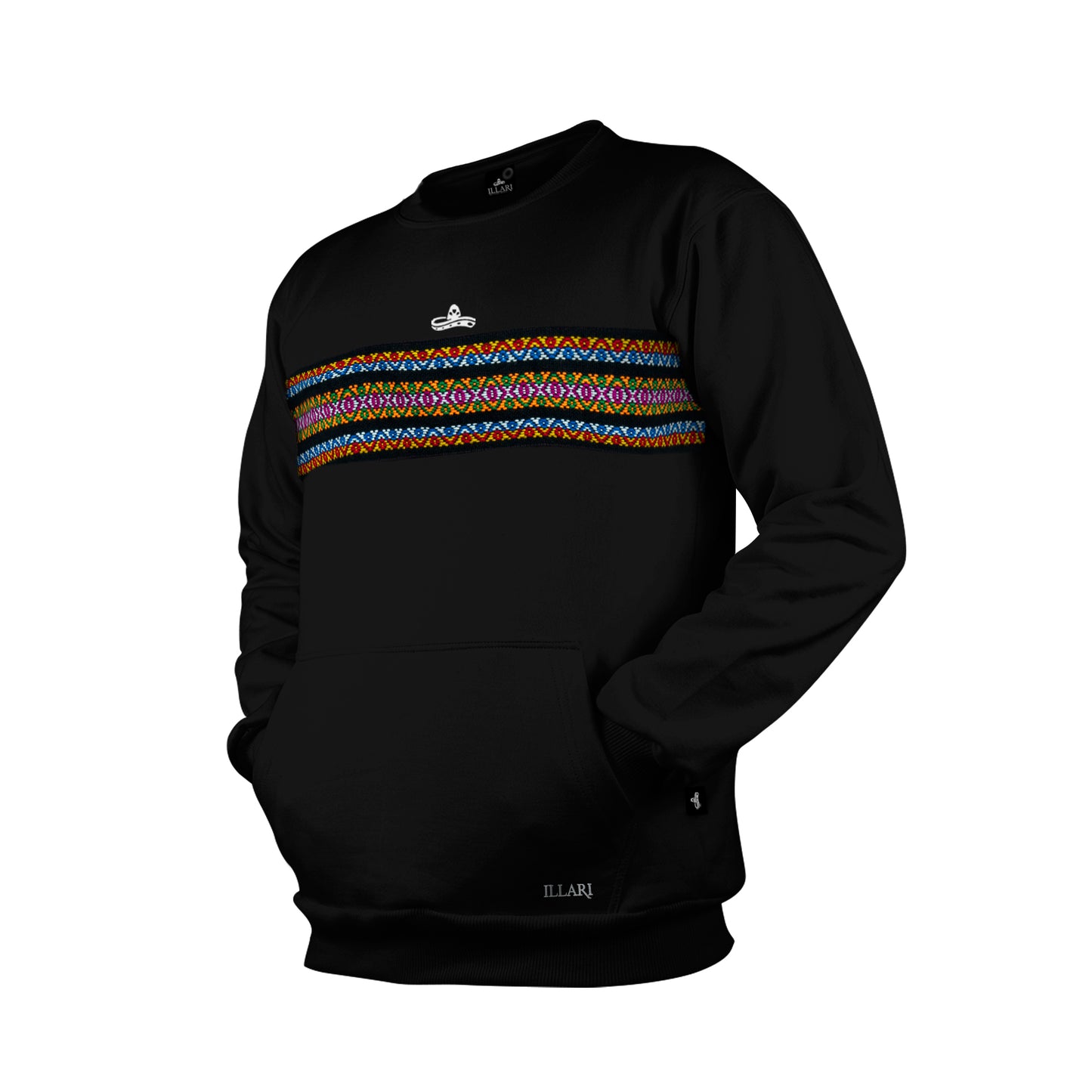 SUDADERA TEOTIHUACÁN NEGRO