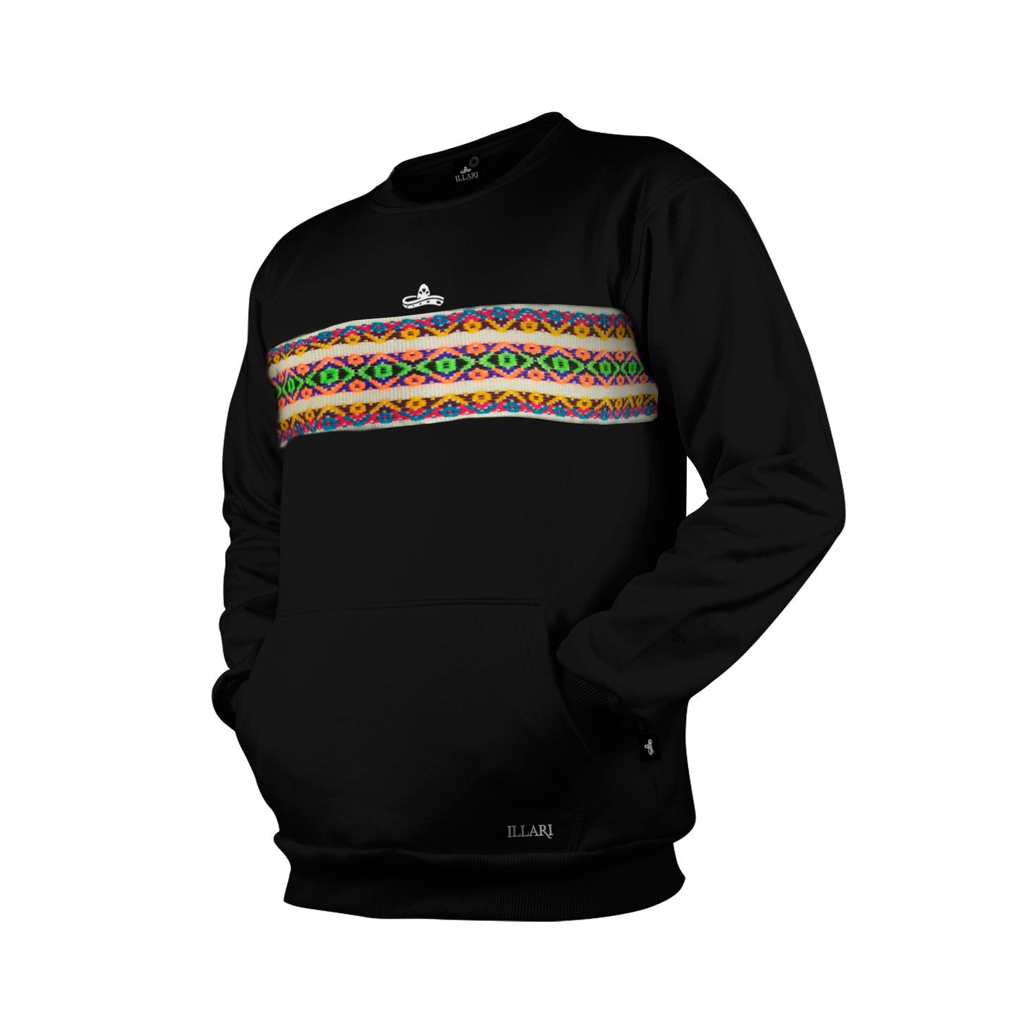 SUDADERA TEOTIHUACÁN NEGRO