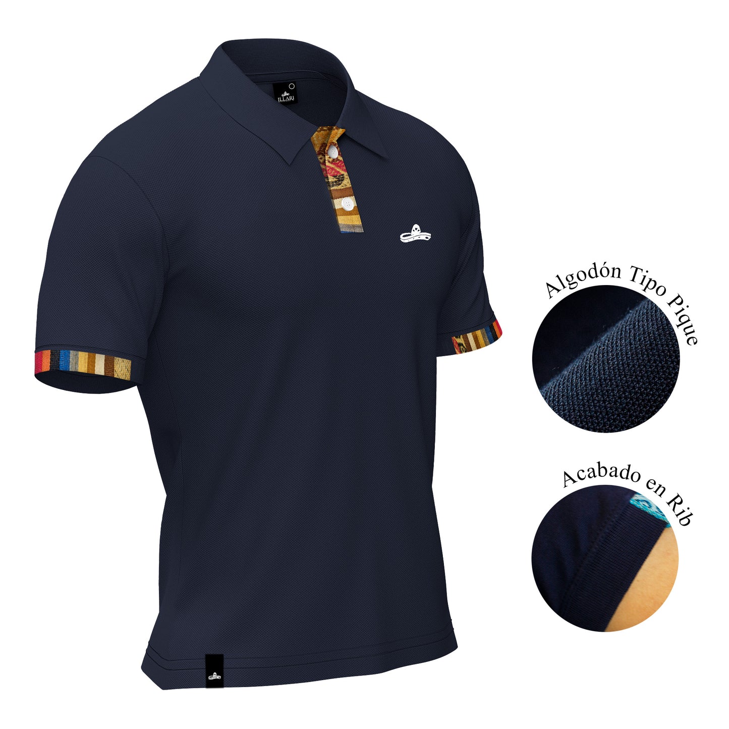 CAMISERO PALENQUE AZUL MARINO 2