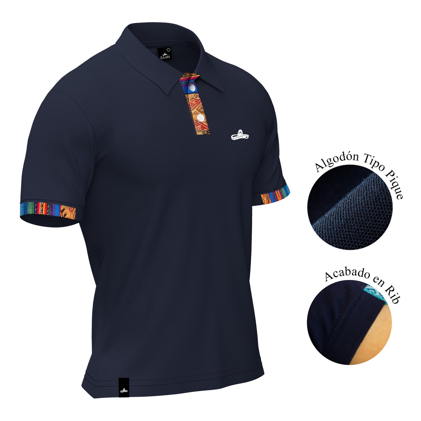 CAMISERO PALENQUE AZUL MARINO 2