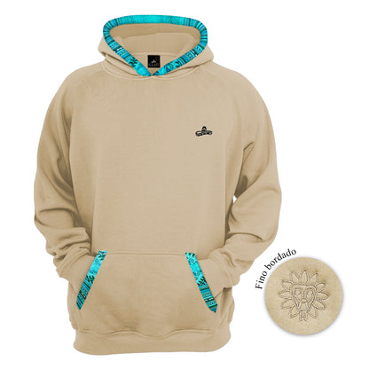 SUDADERA KUKULCAN BEIGE