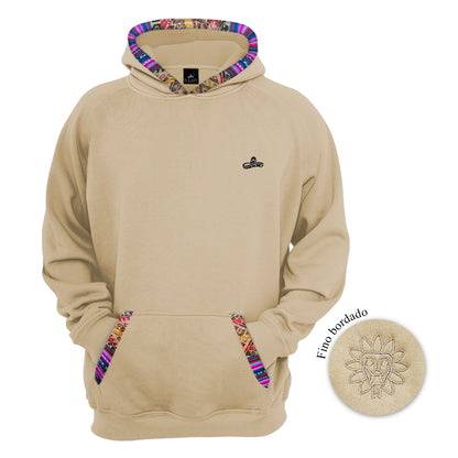 SUDADERA KUKULCAN BEIGE