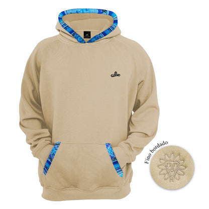 SUDADERA KUKULCAN BEIGE