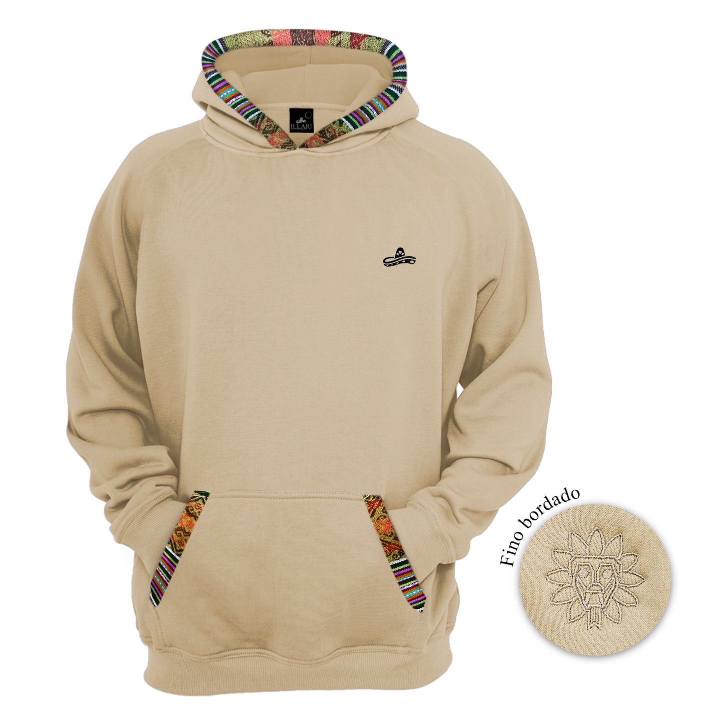 SUDADERA KUKULCAN BEIGE