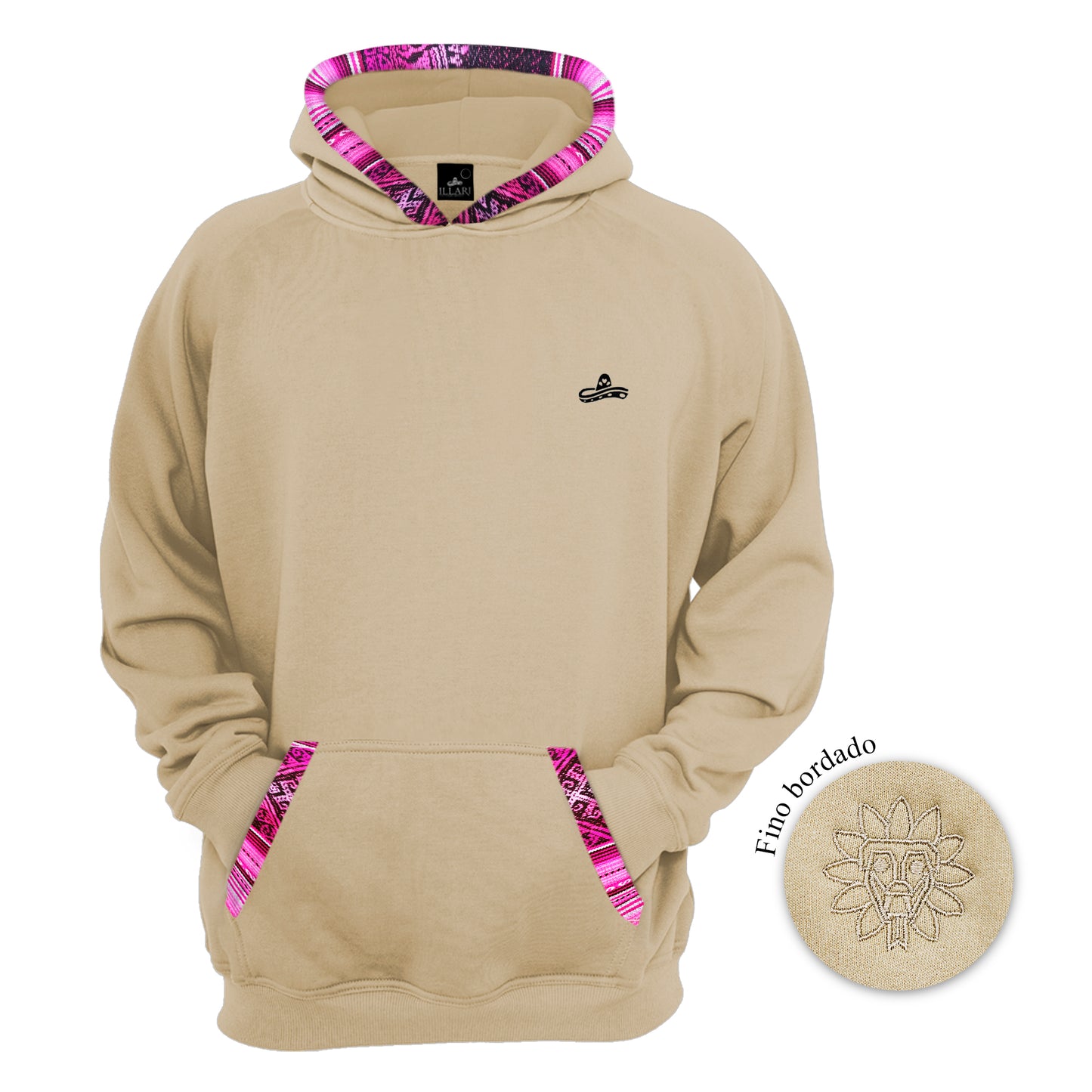 SUDADERA KUKULCAN BEIGE