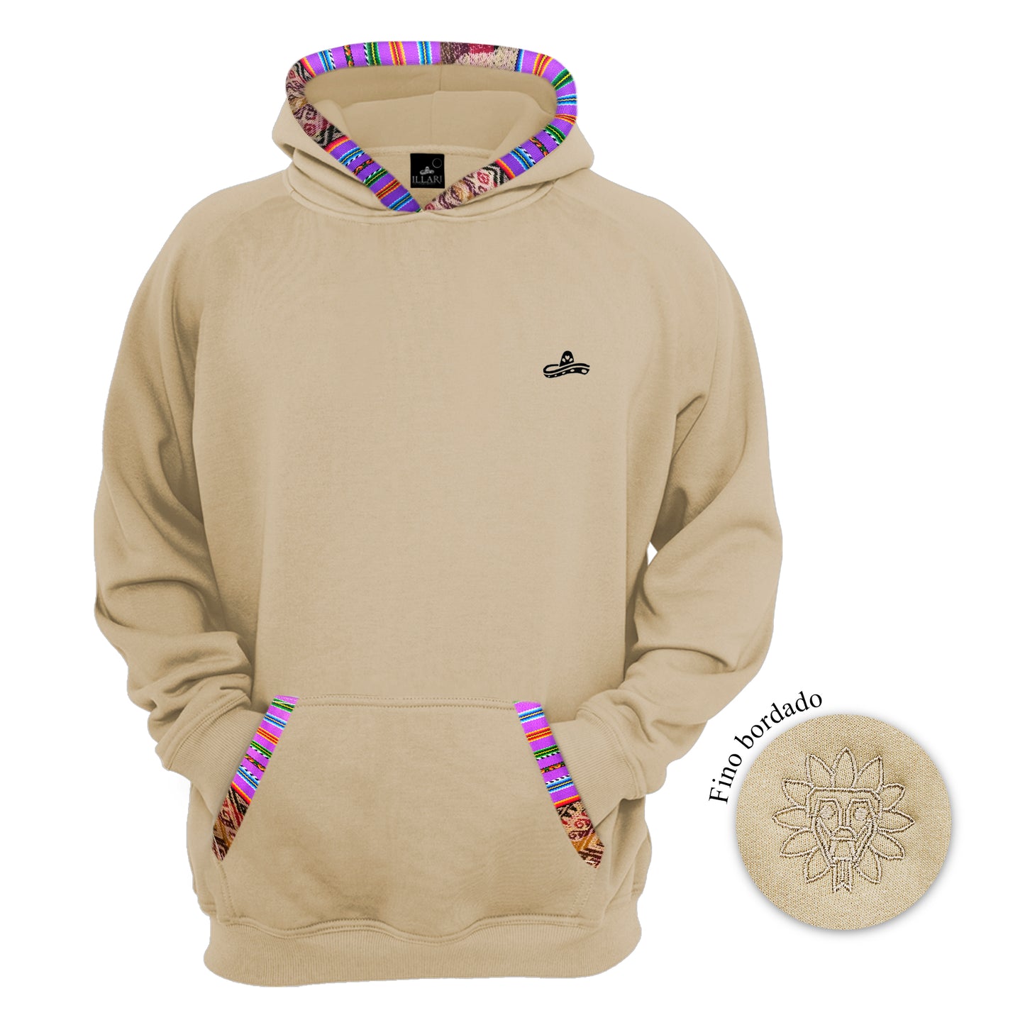 SUDADERA KUKULCAN BEIGE