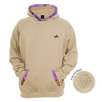 SUDADERA KUKULCAN BEIGE