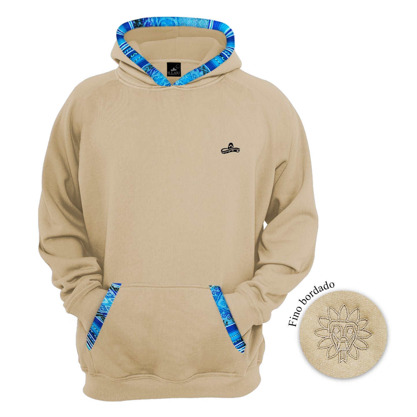 SUDADERA KUKULCAN BEIGE
