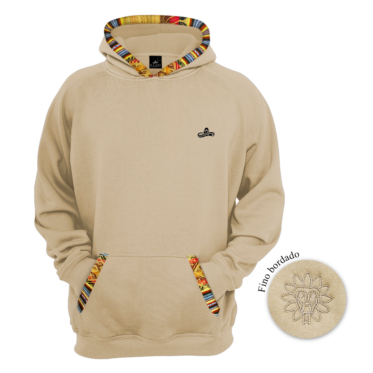 SUDADERA KUKULCAN BEIGE
