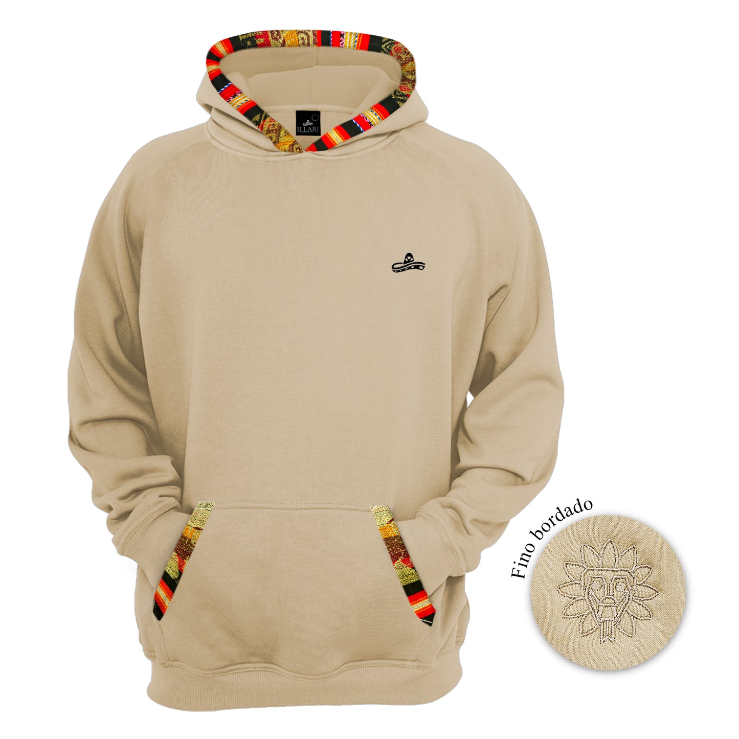 SUDADERA KUKULCAN BEIGE
