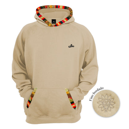 SUDADERA KUKULCAN BEIGE
