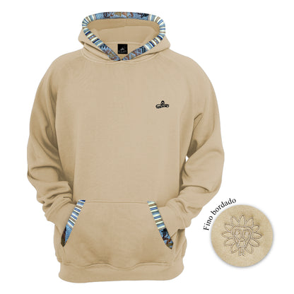 SUDADERA KUKULCAN BEIGE