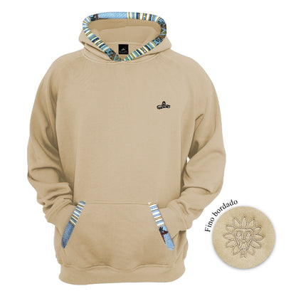 SUDADERA KUKULCAN BEIGE 1