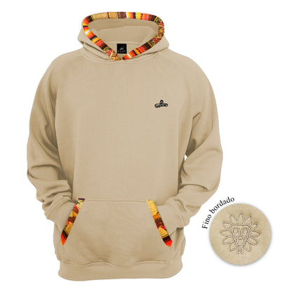 SUDADERA KUKULCAN BEIGE 1
