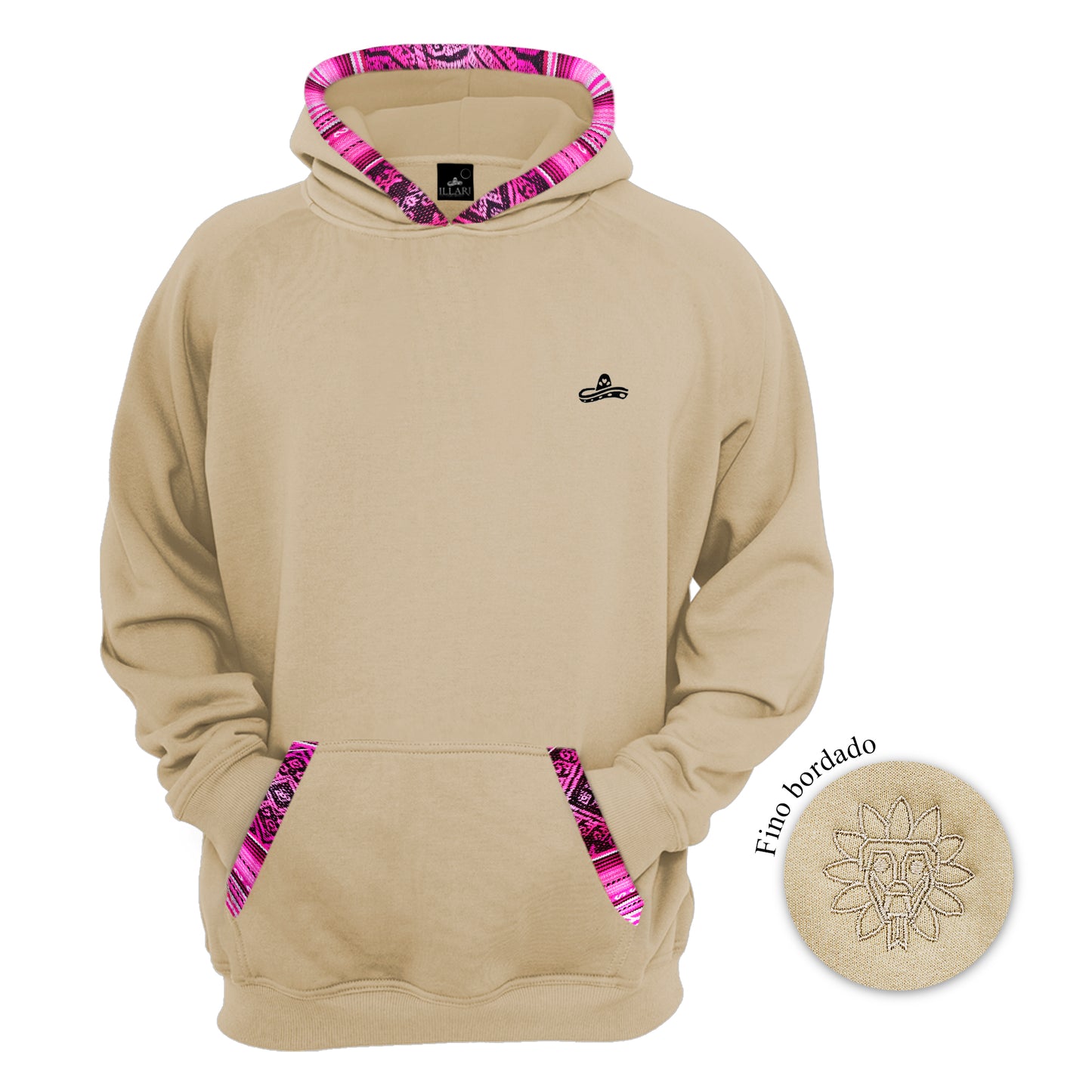 SUDADERA KUKULCAN BEIGE