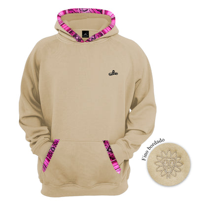 SUDADERA KUKULCAN BEIGE