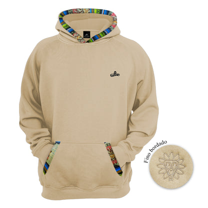 SUDADERA KUKULCAN BEIGE 1