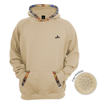SUDADERA KUKULCAN BEIGE