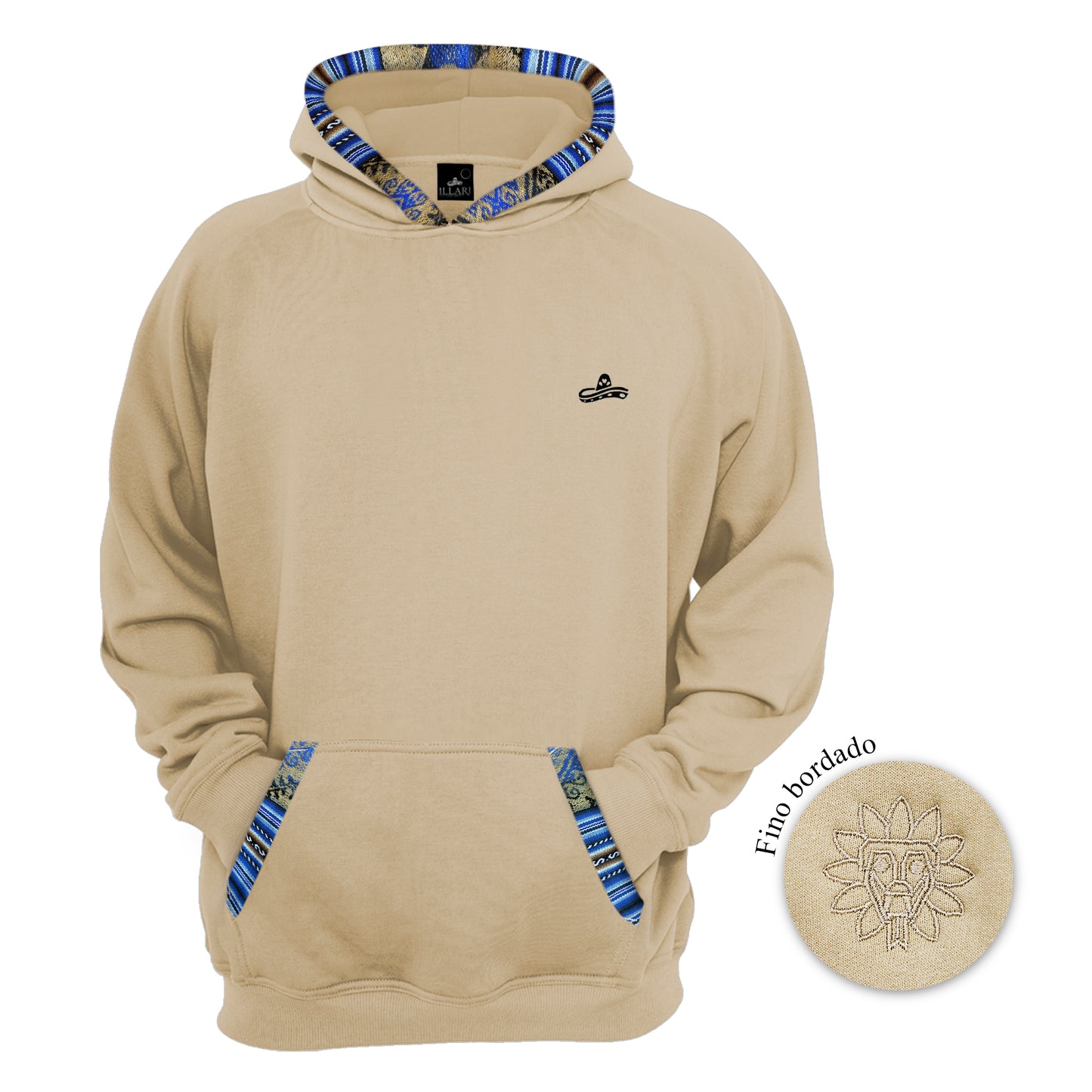 SUDADERA KUKULCAN BEIGE