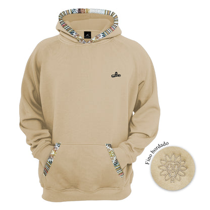 SUDADERA KUKULCAN BEIGE