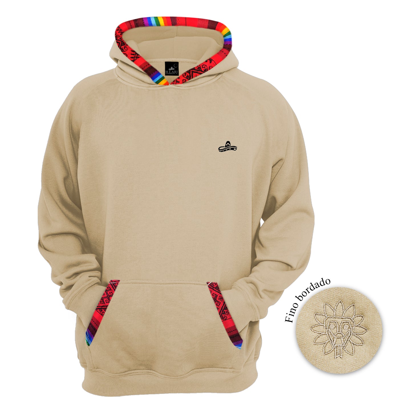 SUDADERA KUKULCAN BEIGE