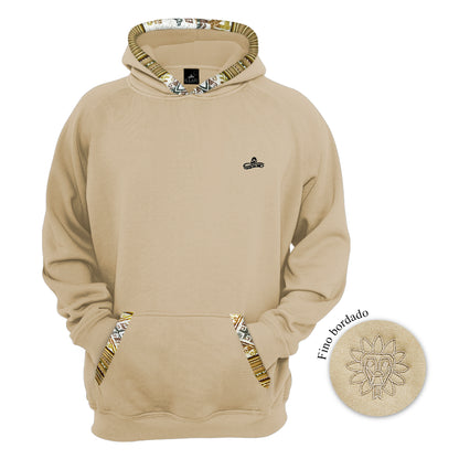 SUDADERA KUKULCAN BEIGE